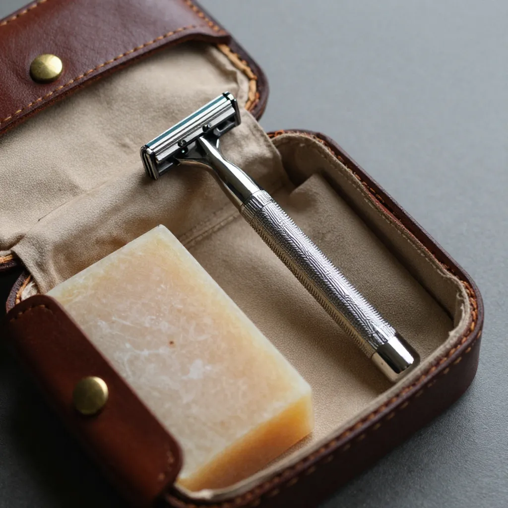 Kit de cuidado personal abierto